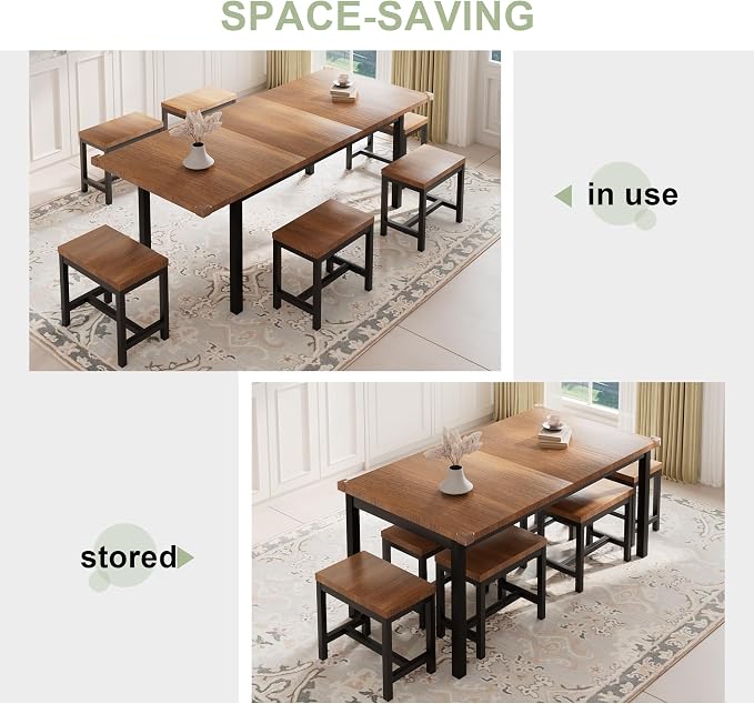 Feonase 7-Piece Dining Table Set - Image 3