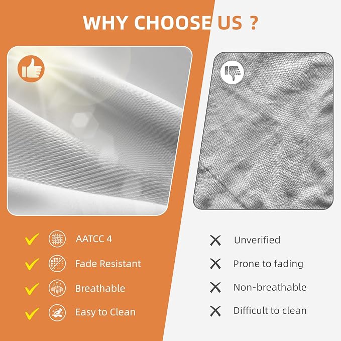 Aoxun 6-Piece Patio Furniture Set, Wicker Outdoor Furniture - Image 5