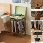 LELELINKY 2-Tier Record Player Stand - Image 8