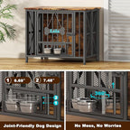 Easycom Dog Crate Furniture, 31.5" Assembly-Free Dog Crates - Image 6