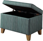 Homepop Home Decor | Medium Square Storage Ottoman - Image 4