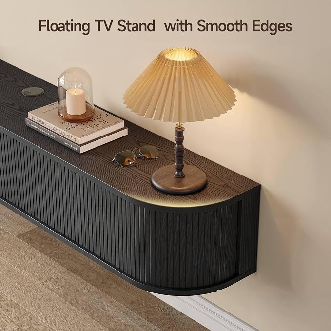 71" Floating TV Stand with Power Outlet - Image 6