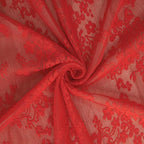 YJ YANJUN Vintage Lace Curtains 72 Inch Length 2 Panels - Image 6