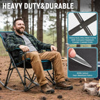 FUNDANGO Oversized Rocking Camping Chair - Image 6