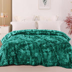 Exclusivo Mezcla 3D Fleece Twin Size Blanket - Image 2