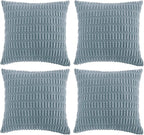 Fancy Homi 4 Packs Decorative Throw Pillow Covers - Image 7