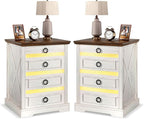 Farmhouse Night Stand Set 2 by ACTKISS