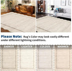 GarveeHome Scalloped Washable Rug 10x13 Area Rug - Image 7