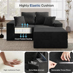 Cloud Modular Sectional Sofa, Comfy Boneless Couch - Image 7
