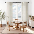 Mousse White Curtains 90 Inches Long - Image 8