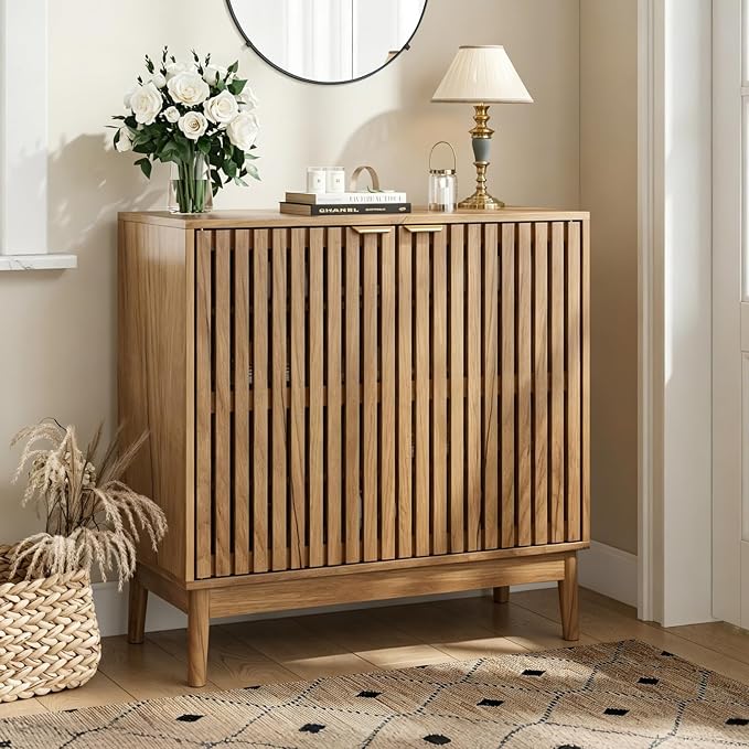 Kiasthome Wooden Sideboard Buffet Cabinet by KiasthomeModernFurniture
