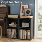YAHARBO 2 Cube Bookshelf, Horizontal Book Shelf, Small Cubby Bookcase - Image 4