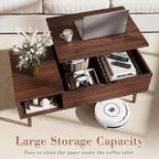 OLIXIS Wood Lift Top Coffee Table - Image 6