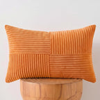 Fancy Homi 2 Packs Orange Long Lumbar Decorative Throw Pillow Covers 16x24 Inch - Image 7