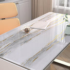 LaCheery White Grey Gold Marble Contact Paper by LaCheery