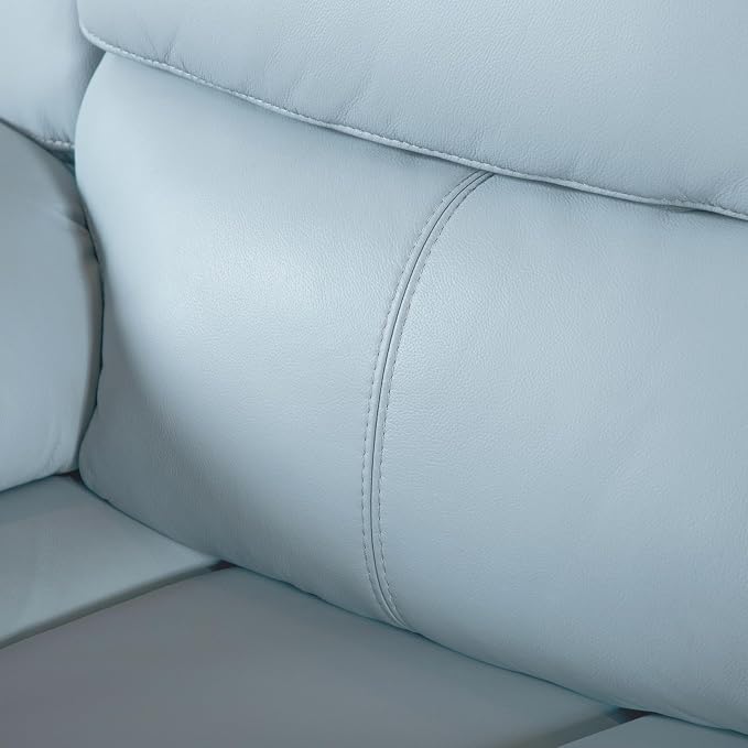 Furniture of America Sorin Modern Leather Recliner Sofa - Image 12