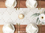 FEXIA Boho Table Runner with Tassels 72 Inches Long - Image 6