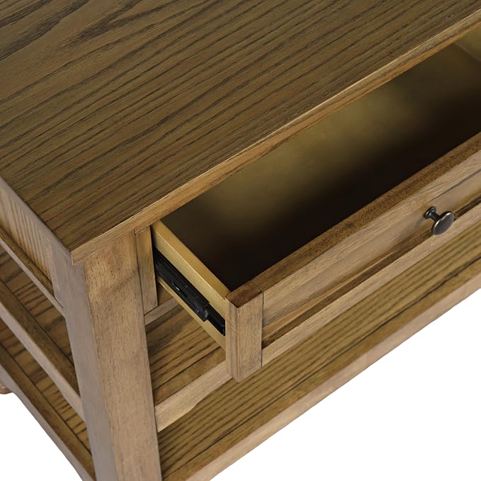 Jofran Brentwood Modern Transitional 50" Sofa Console Table - Image 4