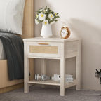 Set of 2 Nightstands, Modern End Table - Image 6