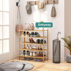 viewcare 5-Tier Bamboo Shoe Rack - Image 4
