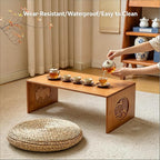 Folding Coffee Table, Foldable Japanese Floor Table No Assembly, Low Coffee - Image 4