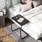 SRIWATANA Side Table, End Table, Vintage C-Shaped Couch Table - Image 4