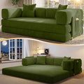 78.8" Convertible Sofa Bed, Corduroy Futon Couch by CUBENTE