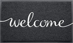 Door Mat Welcome Mat Floor Mat for Entryway, High Traffic Areas | Low Profile by BeneathYourFeet