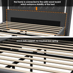 Queen Bed Frame 55" Tall Headboard - Image 7