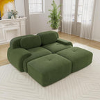 Boneless Sectional Couch, No Assembly Required, 81.8” U Shaped Modular Cloud by ModonChicSofasCouches