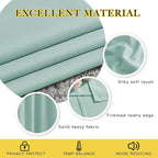 NICETOWN Seafoam Green Blackout Curtains 90 inches Long, Grommet Thermal - Image 3