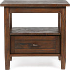 SIMPLIHOME Warm Shaker End Table - Image 5