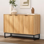 EYYTHUNG Fluted Storage Cabinet - Image 6
