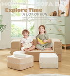 Elftopia Modular Kids Sofa, Toddler Couch Foam Armchair - Image 5