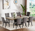 Henf 9 Pieces Extendable Dining Table Set by Henf