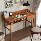 Vintage-Style Desk with Scandinavian Flair, Computer or Laptop Desk, Writing - Image 7