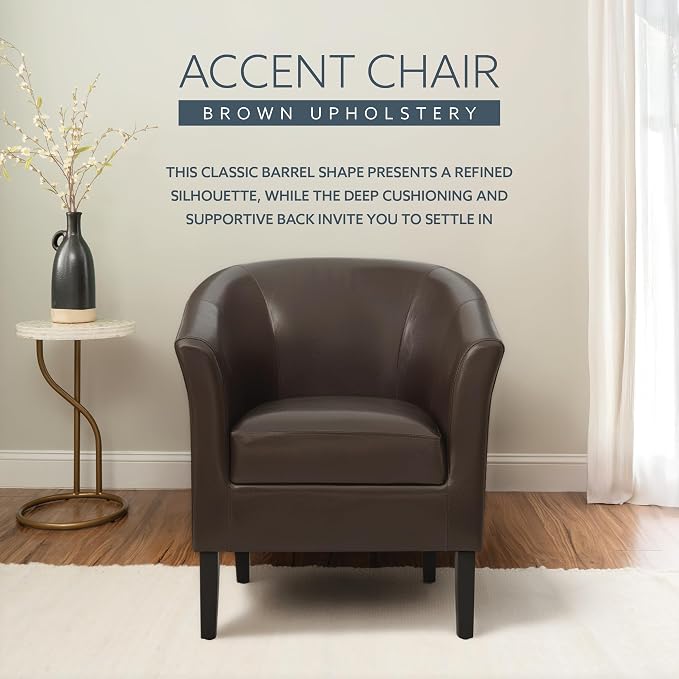 Linon Home Dcor Linon Home Decor Simon Club Chair - Image 6