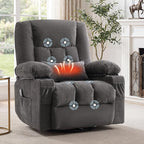 Swivel Recliner Chair for Adults by Bosmiller