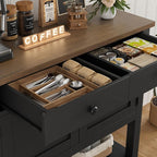HOSTACK Farmhouse Console Table - Image 5