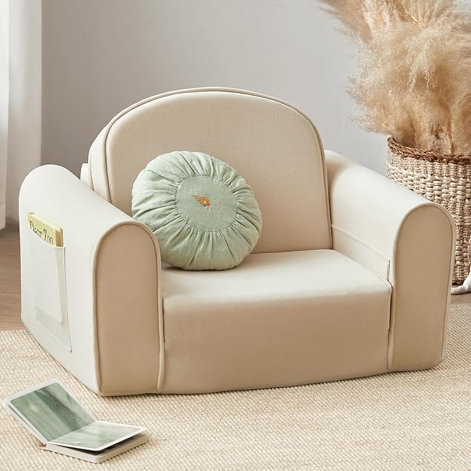 Tiny Land 2-in-1 Foldable Kids Couch by TinyLand