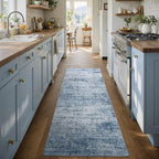 2x6 Ft Washable Runner Rug, Non-Slip Low Pile Hallway Kitchen Area Rug - Image 4