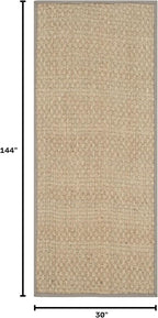 SAFAVIEH Natural Fiber Collection Runner Rug - Image 2