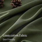 Topfinel Pinch Pleated Curtains 90 Inches Long 1 Panels Set, Olive Green Semi - Image 4