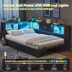 DICTAC Twin Corner Bed Frame - Image 4