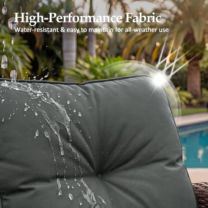 UPHA 8 Pieces Patio Furniture Set - Image 7