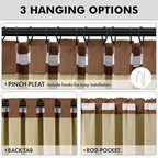 MIULEE 100% Blackout Linen Curtains - Image 5