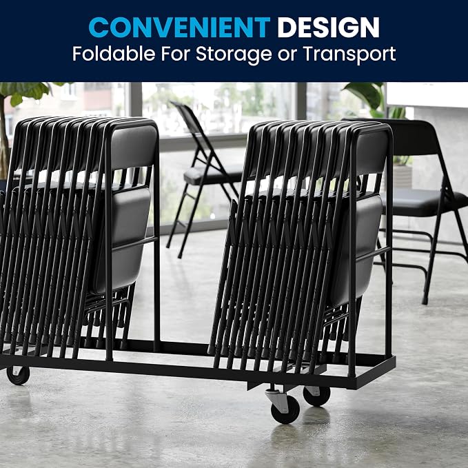 Flash Furniture Hercules Series Metal Folding Chairs - Image 4