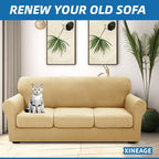 XINEAGE 2026 New 4 Pieces Extra Large Couch Covers - Image 4