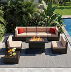 Vongrasig 8 Pieces Patio Furniture Set - Image 6