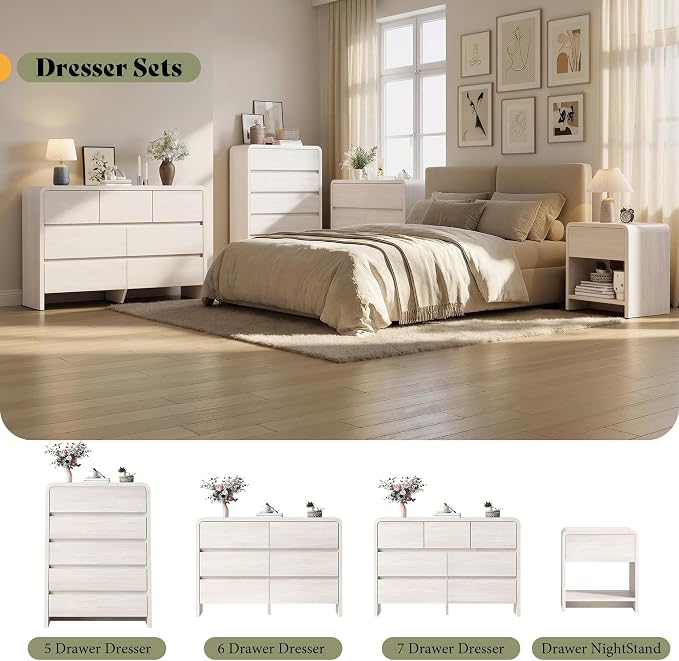 Modern 4-Piece Bedroom Furniture Set - Image 8